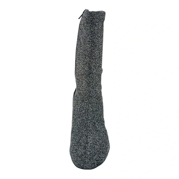 Kenneth Cole Alyssa Metallic Pewter Shimmer Womens Bootie Size 10M - Picture 4 of 9